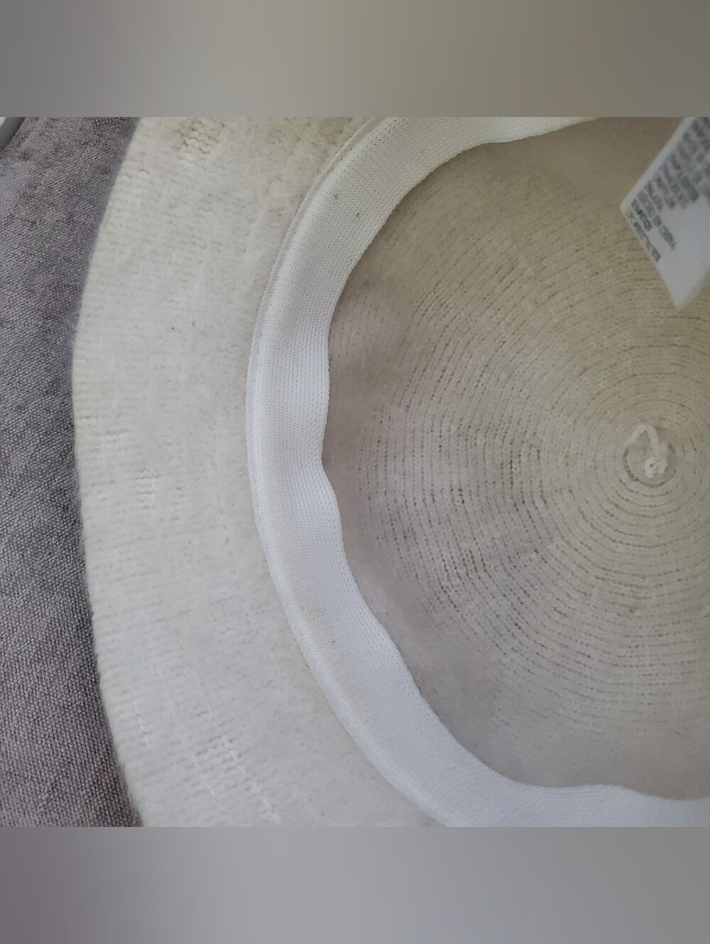 Angora Rabbit Hair Bucket Hat - Picture 9 of 9